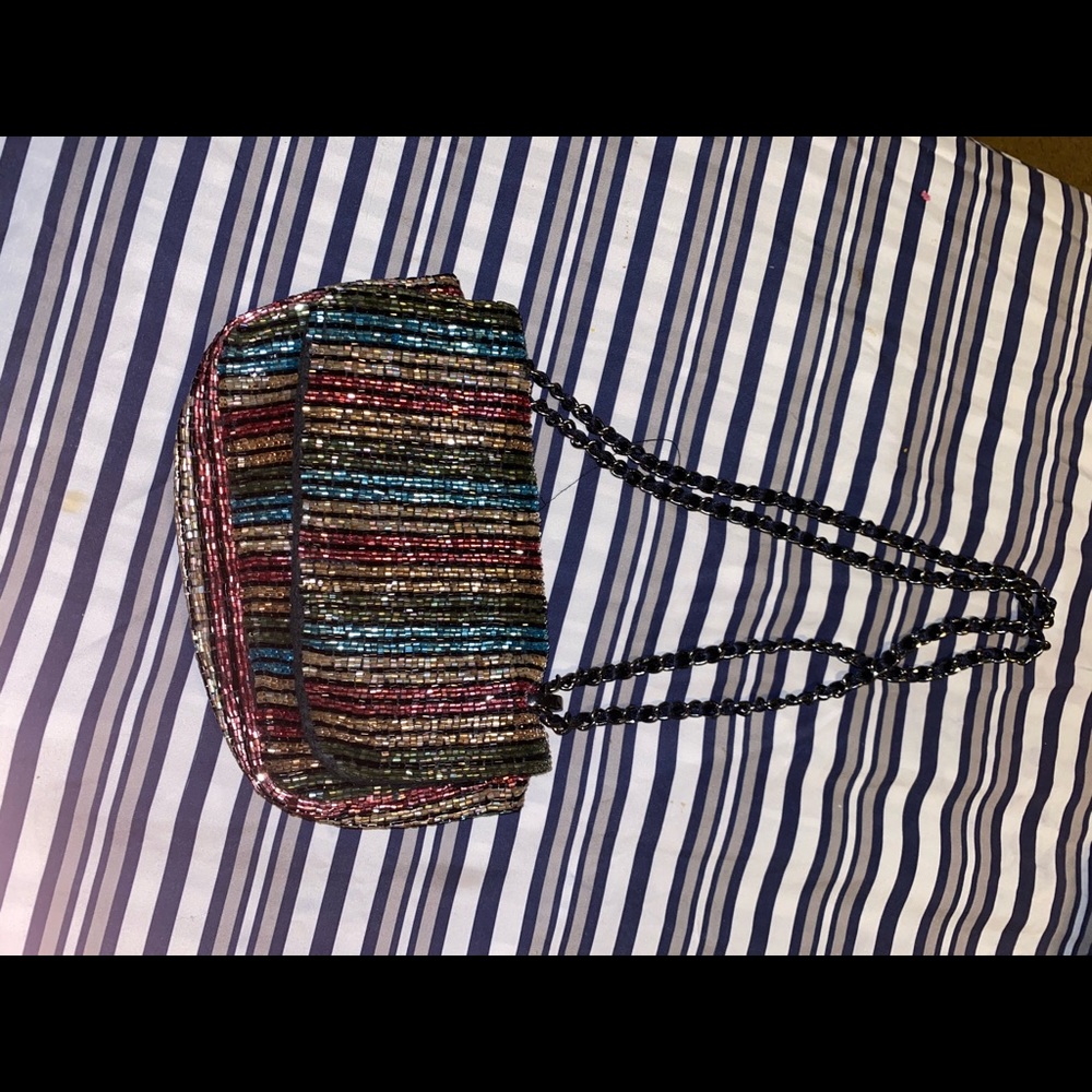 Zara Multicolored sequin bag